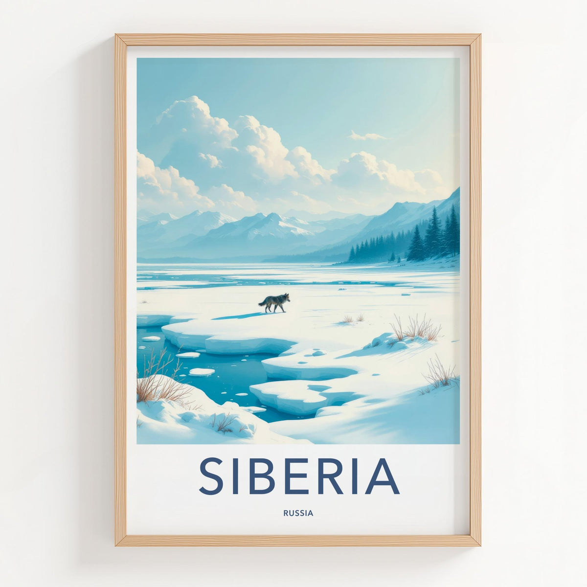 Siberia Poster - Russia Wall Art