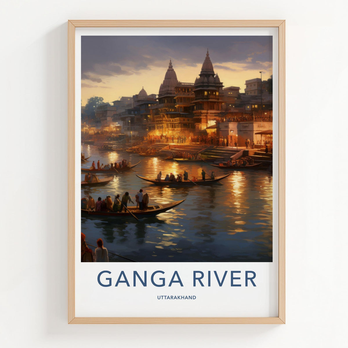 Uttarakhand Poster - Scenic Uttarakhand View Wall Art With Ancient