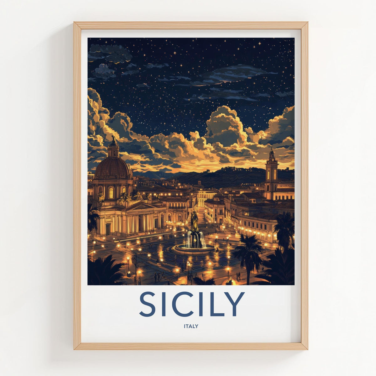 Sicily Wall Art - Italy Wall Decor