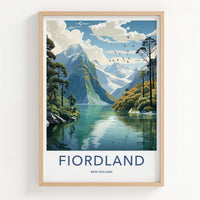 Fiordland Wall Art - New Zealand Poster