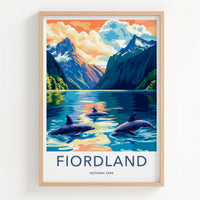 Fiordland Wall Art - New Zealand Landscape Poster