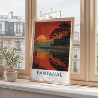 Pantanal Poster - Brazil Travel Art