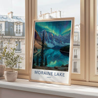 Moraine Lake Poster - Alberta Travel Art