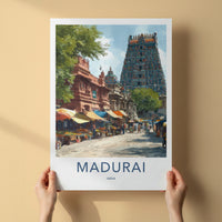 Madurai Poster - India Travel Print