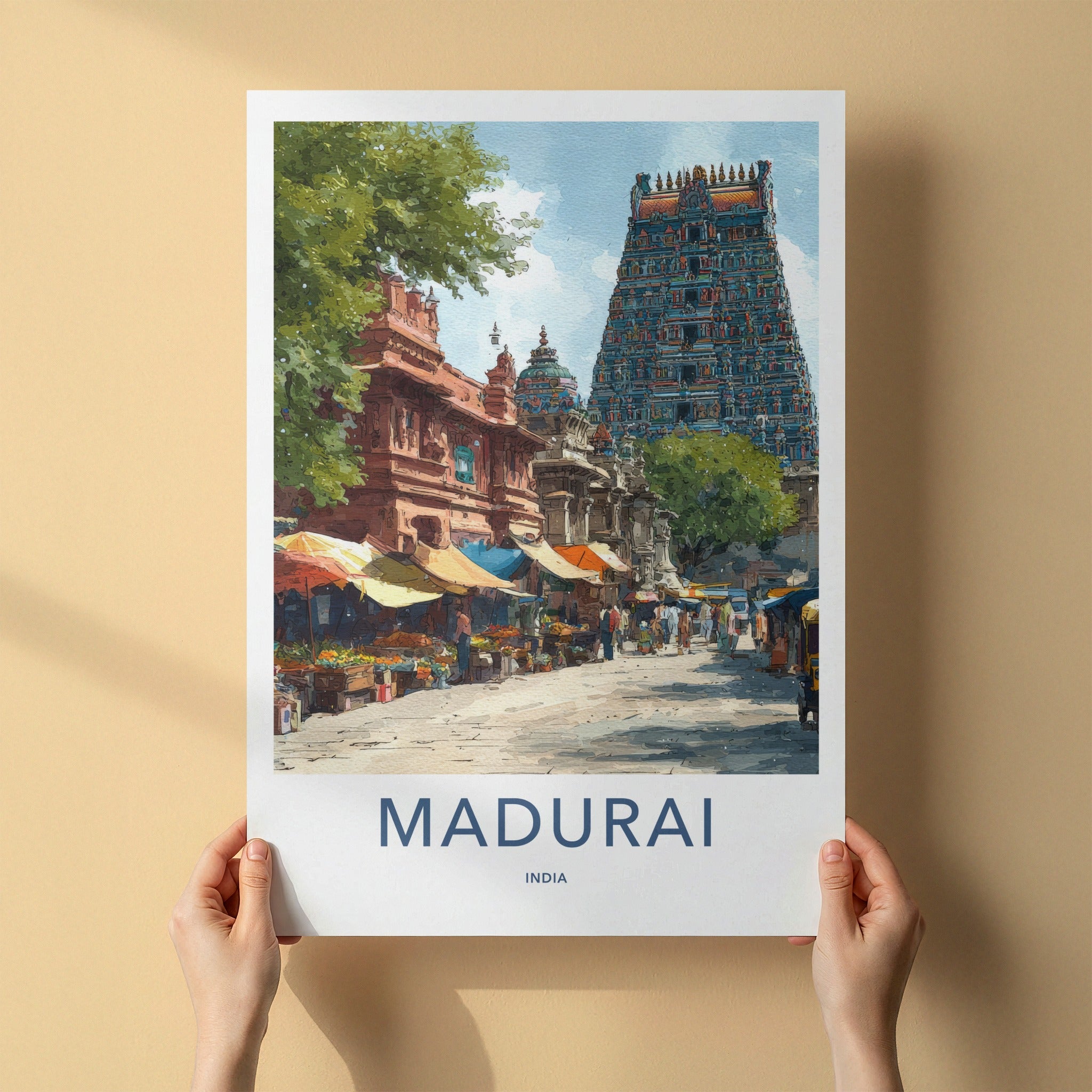 Madurai Poster - India Travel Print