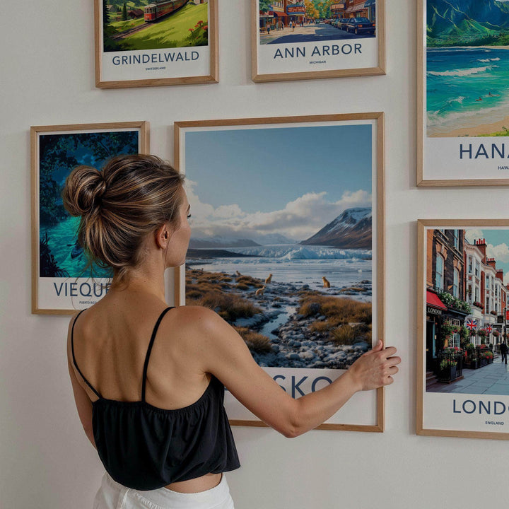 Abisko National Park Poster - Nordic Landscape Art