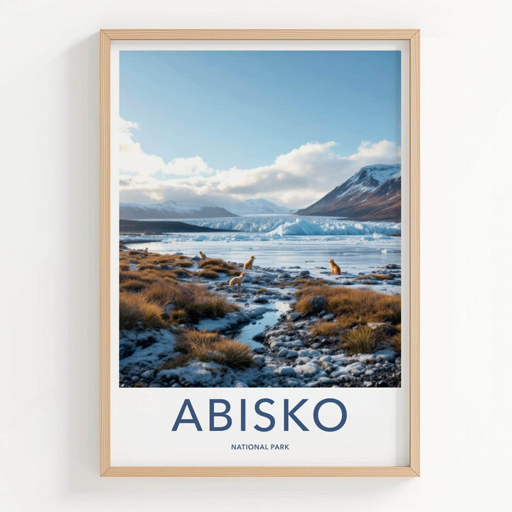 Abisko National Park Poster - Nordic Landscape Art