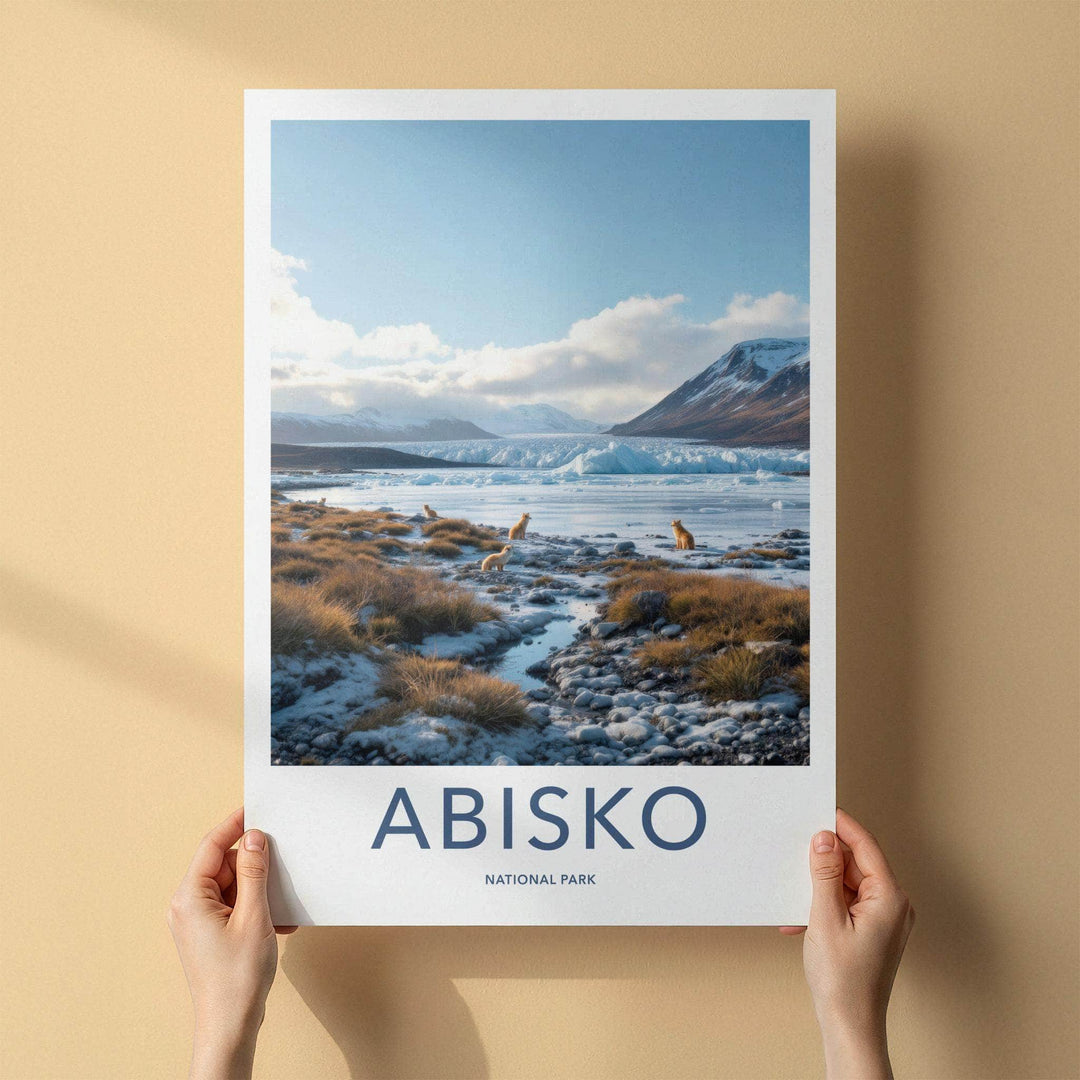Abisko National Park Poster - Nordic Landscape Art