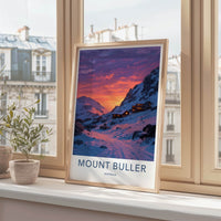 Mount Buller Poster - Australia Travel Art