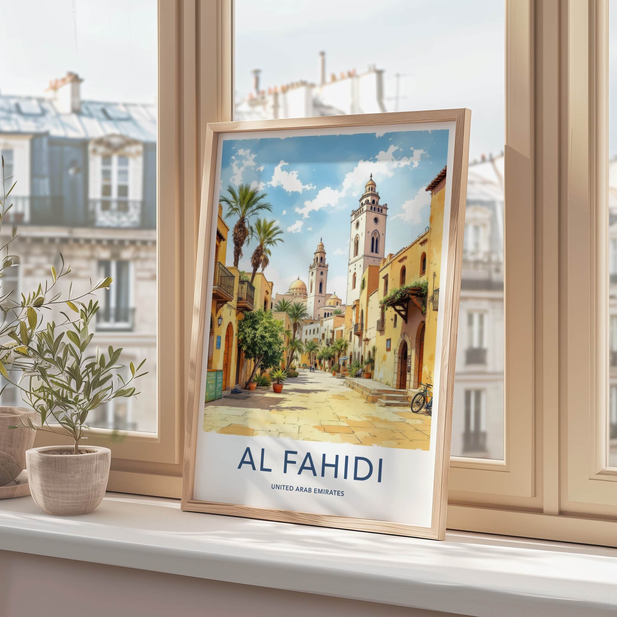 Al Fahidi Poster - United Arab Emirates Street Scene Gallery Art