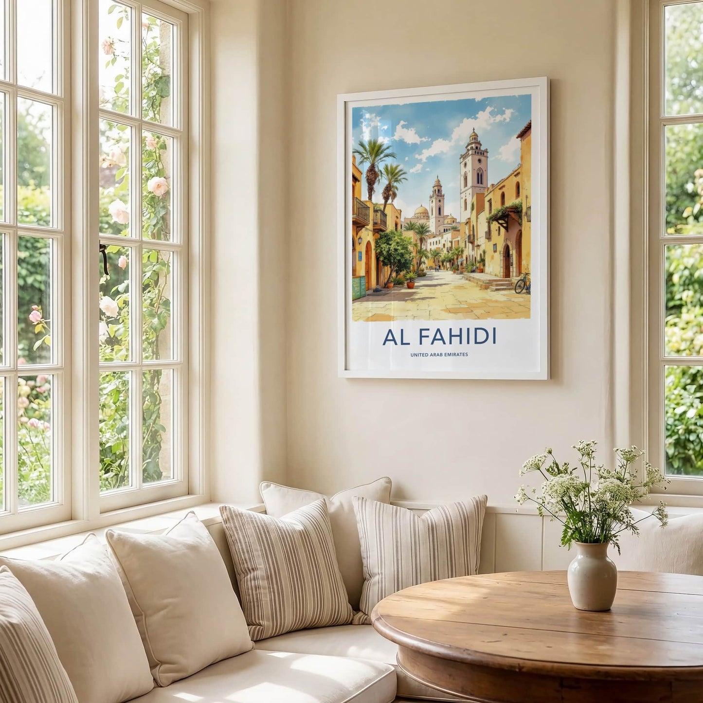 Al Fahidi Poster - United Arab Emirates Street Scene Gallery Art