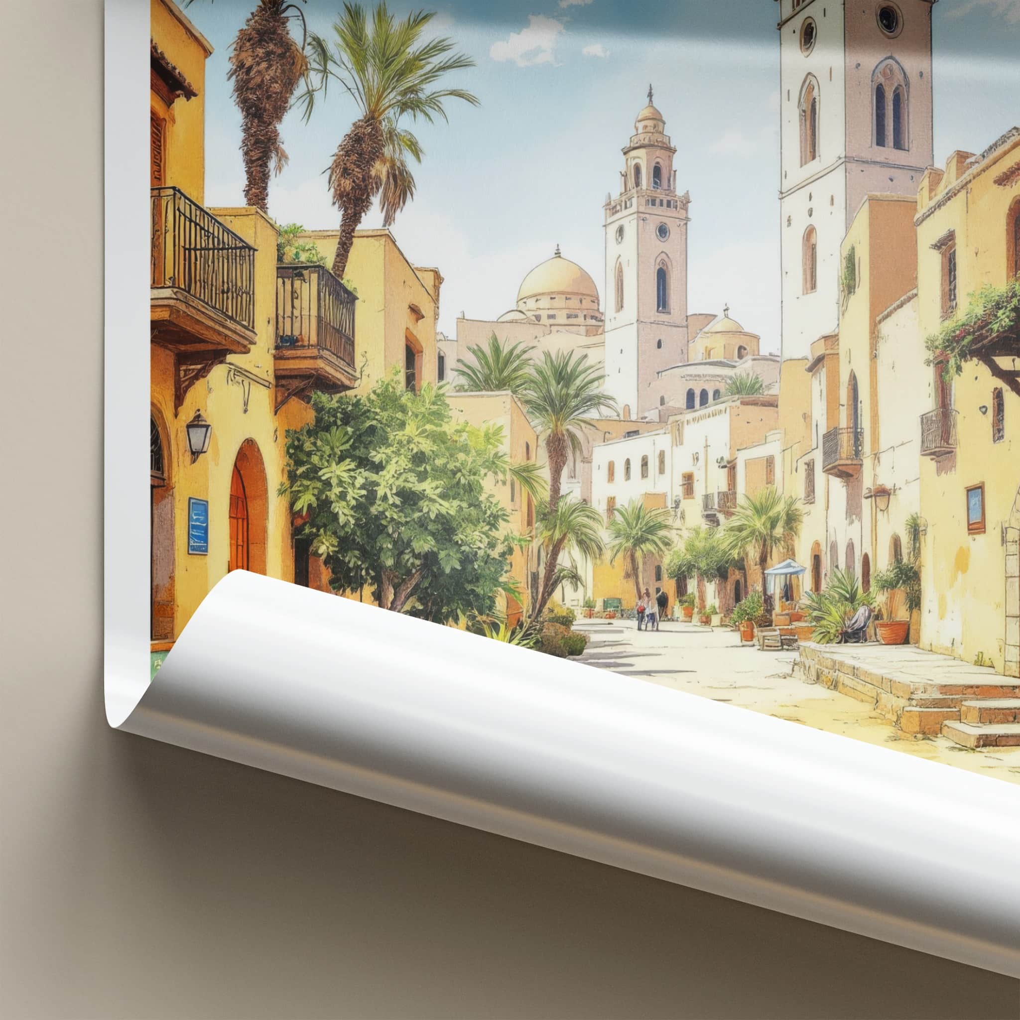 Al Fahidi Poster - United Arab Emirates Street Scene Gallery Art