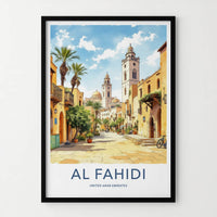 Al Fahidi Poster - United Arab Emirates Street Scene Gallery Art