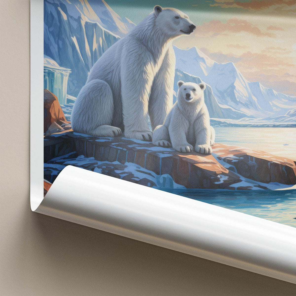Alaska Poster - Arctic Landscape Print