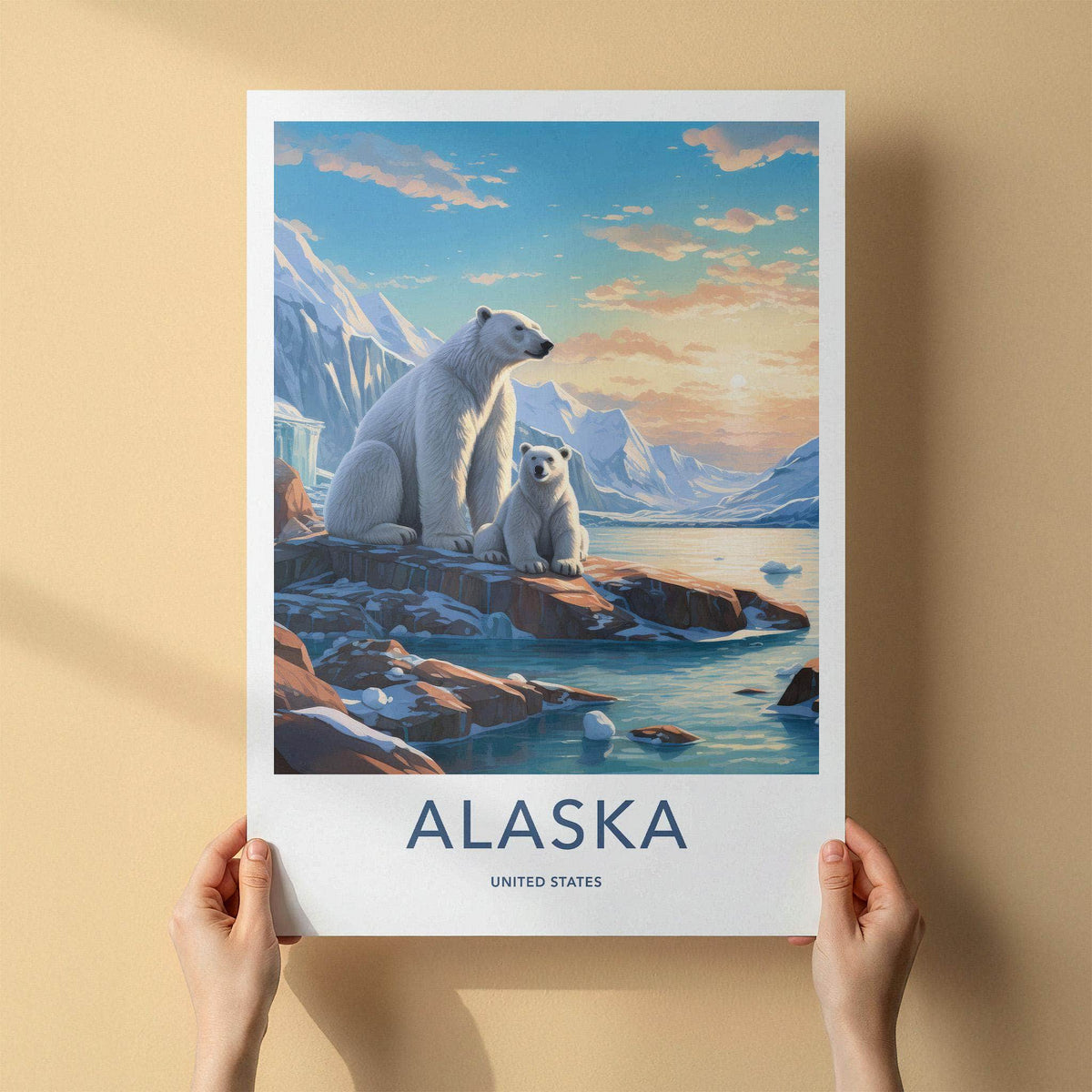 Alaska Poster - Arctic Landscape Print