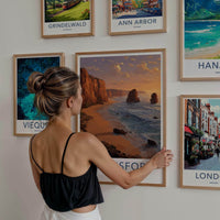 Allansford Poster - Australia Scenic Art - Iconic rock formations Wall Decor