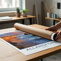 Allansford Poster Australia Sea Stacks Gallery Art