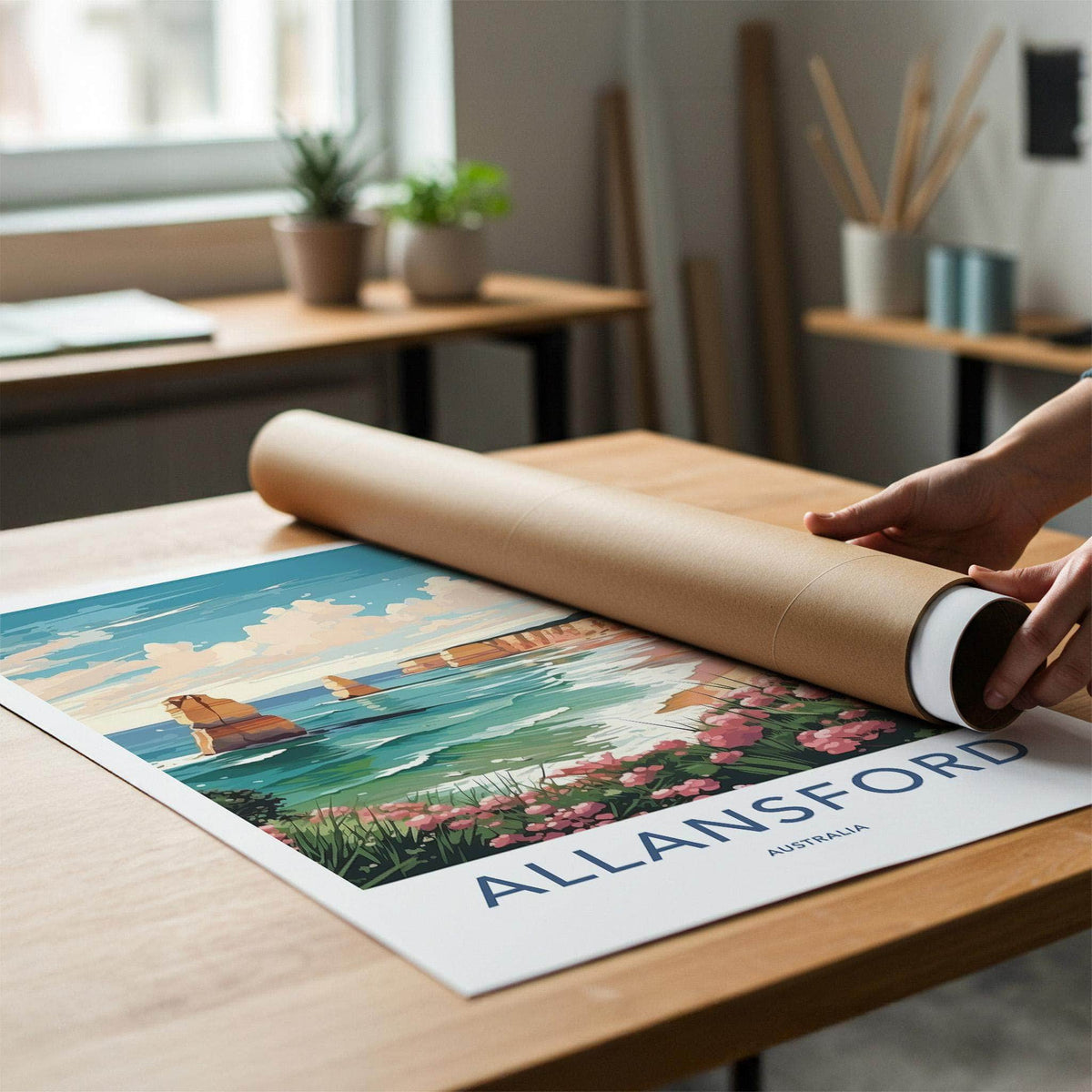 Allansford Poster - Australia Wall Art