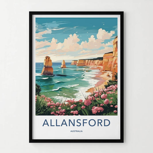 Allansford Poster - Australia Wall Art