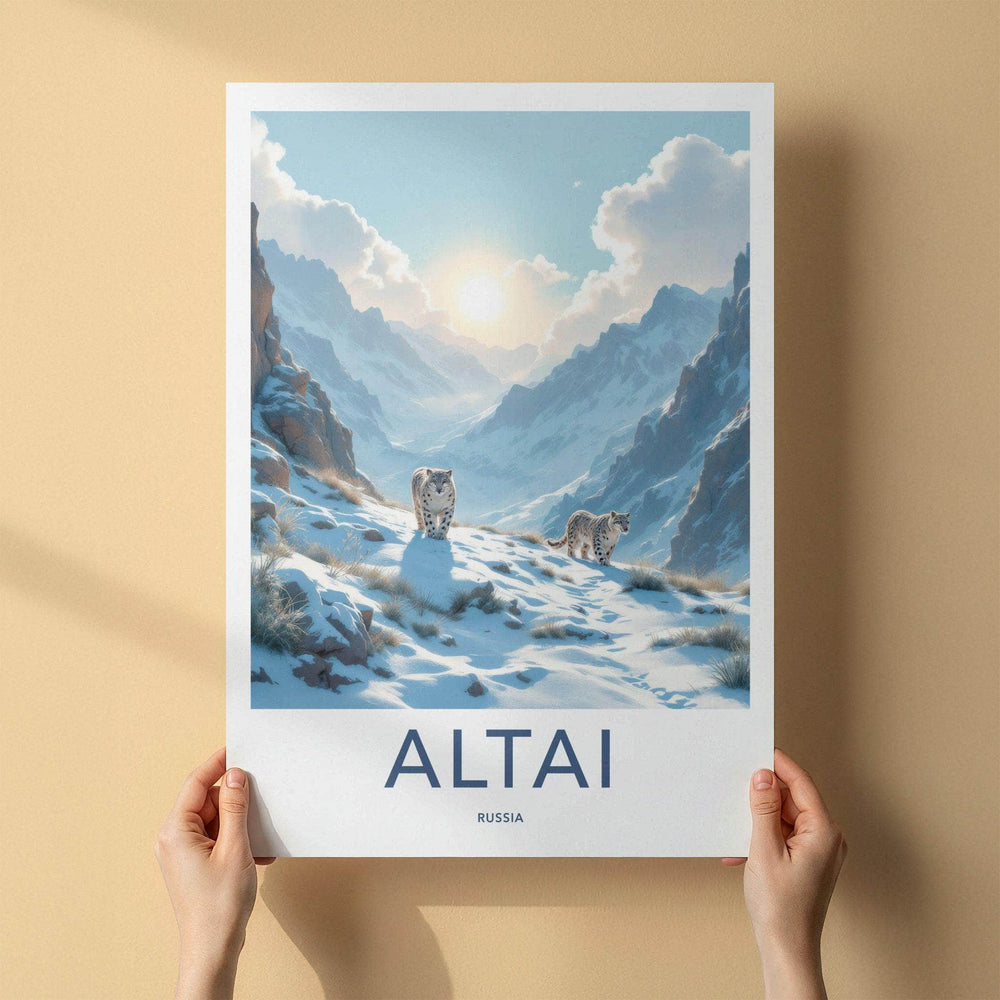 Altai Russia Poster - Scenic Siberian Landscape Print