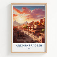 Andhra Pradesh Poster - Vibrant Indian Wall Art