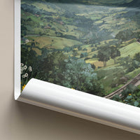 Araku Valley Poster - India Wall Art - Andhra Pradesh Green Valley View Gift