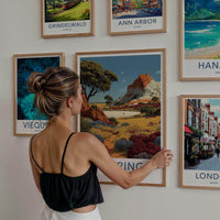 Arkarringa Poster - Australia Travel Art - Outback Landscape Home Decor