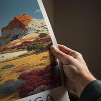Arkarringa Poster - Australia Travel Art - Outback Landscape Home Decor