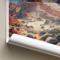 Arkarringa Poster - Australia Travel Art - Red Rock Desert Wall Decor