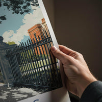 Athens Poster - Georgia Travel Art - United States Home Decor