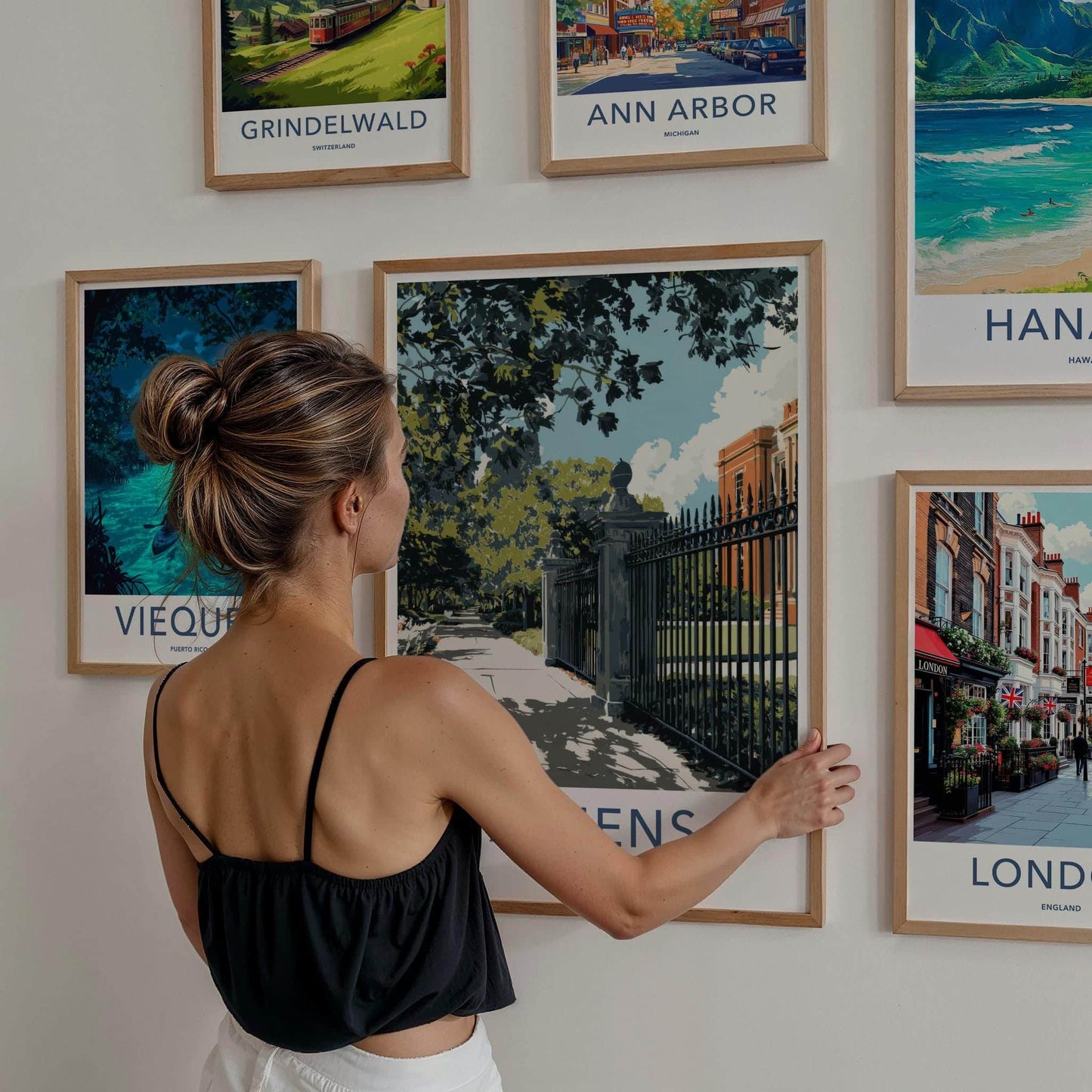 Athens Poster - Georgia Travel Art - United States Home Decor