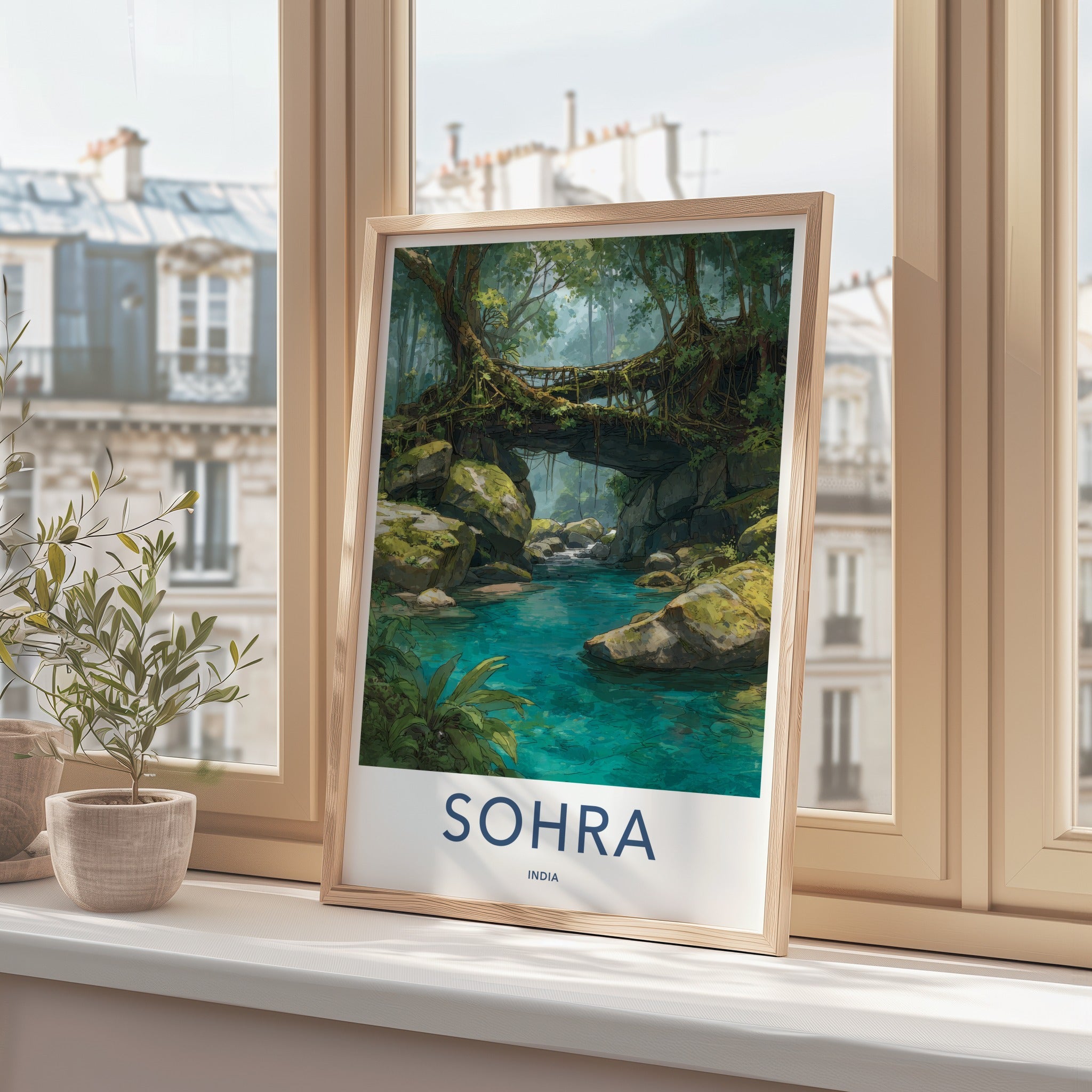 Sohra Poster - India Art