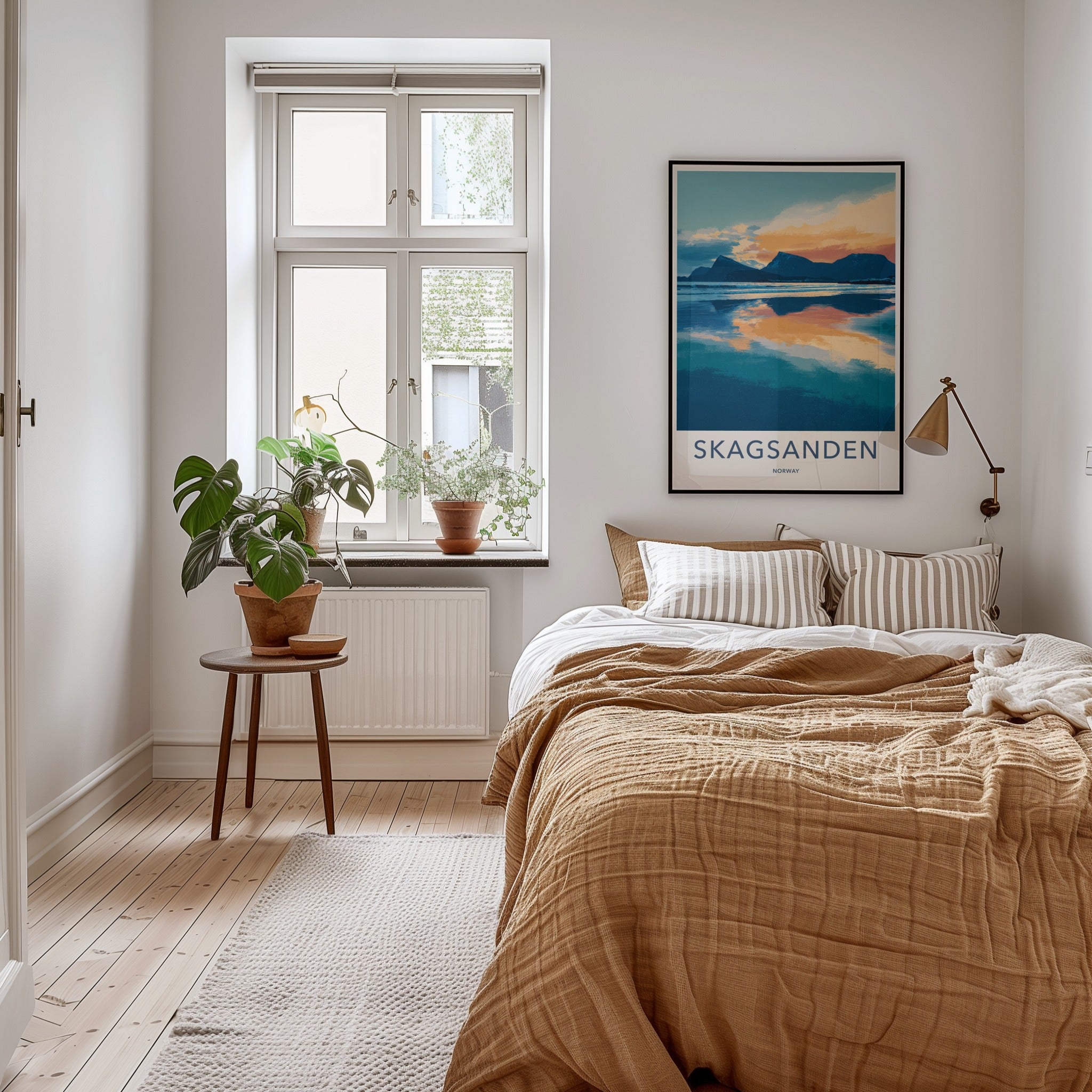 Skagsanden Poster - Norway Travel Art