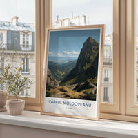 Varful Moldoveanu Poster - Romania Wall Art