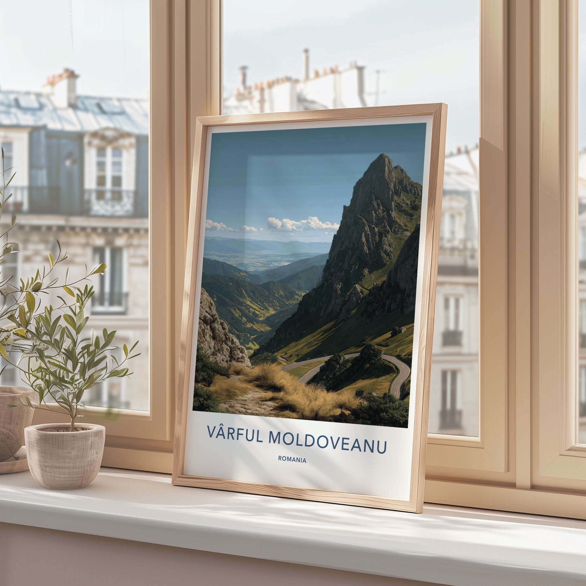 Varful Moldoveanu Poster - Romania Wall Art