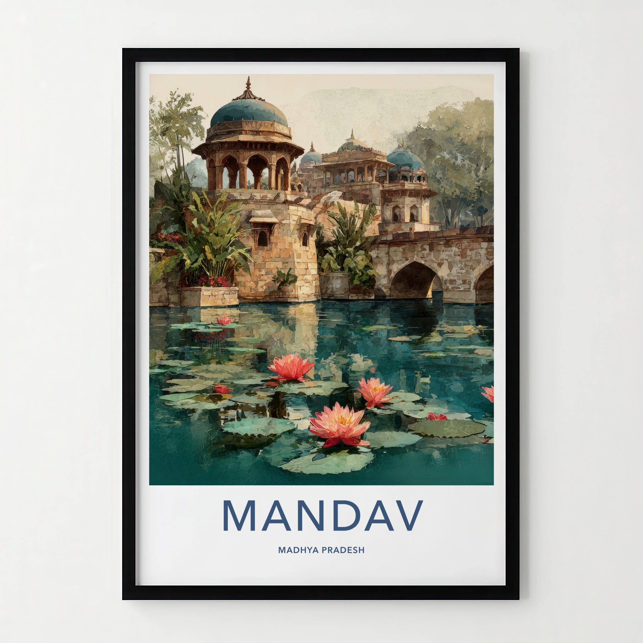 Mandav Poster - India Travel Art