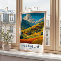 Mu Cang Chai Poster - Vietnam Fine Art