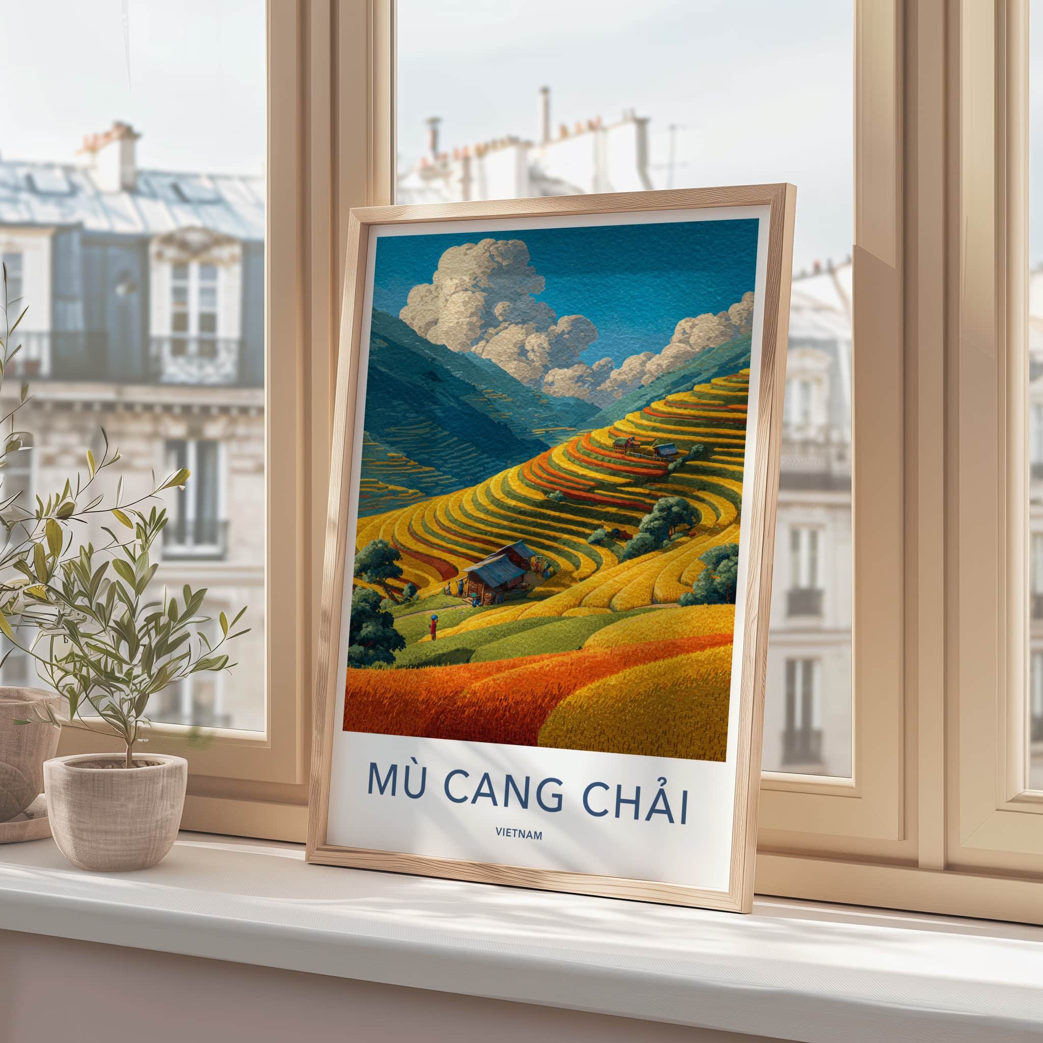 Mu Cang Chai Poster - Vietnam Fine Art