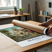 Manila Poster - Philippines Travel Art