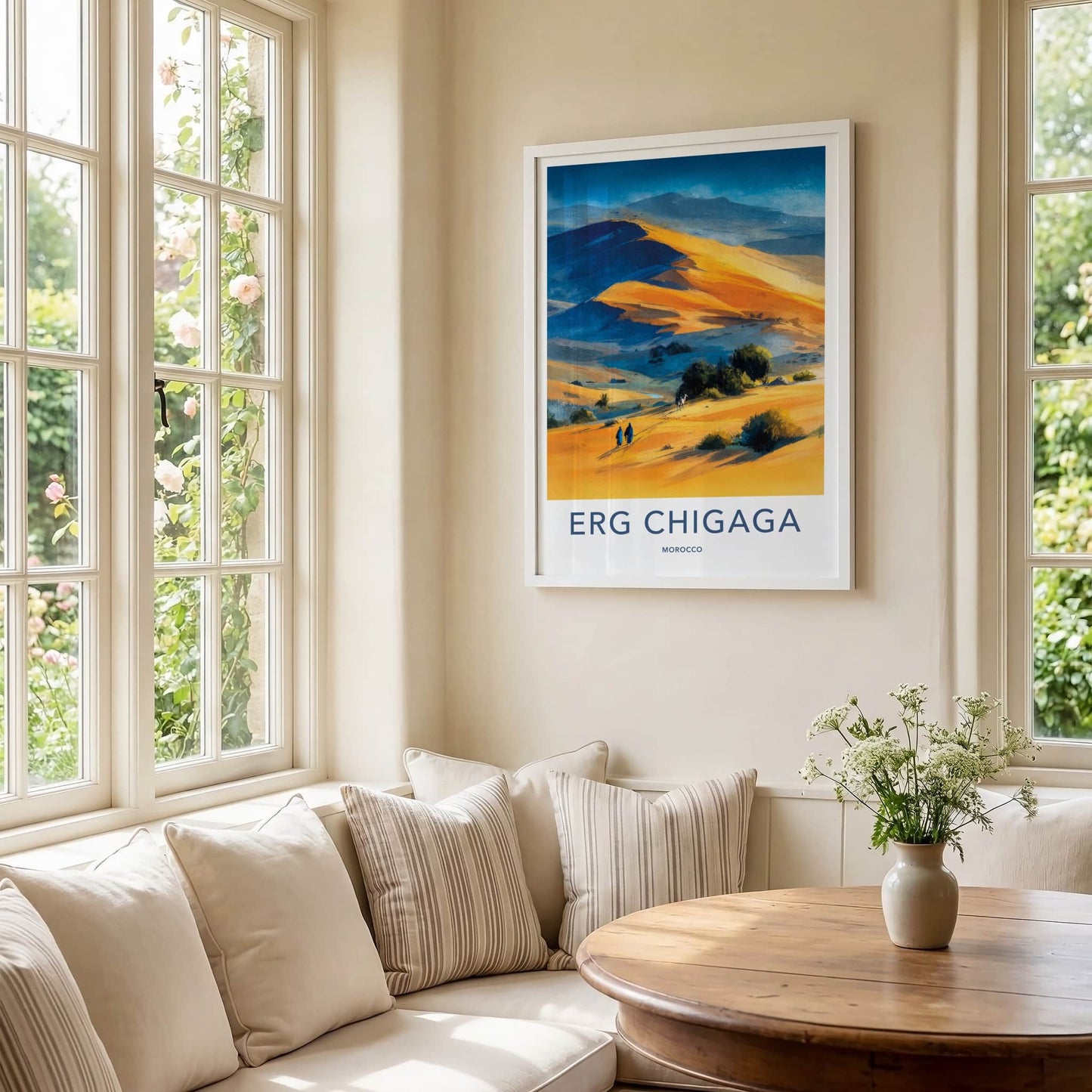 Erg Chigaga Poster - Morocco Travel Print