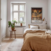 Bath England Poster - Georgian Architecture Print