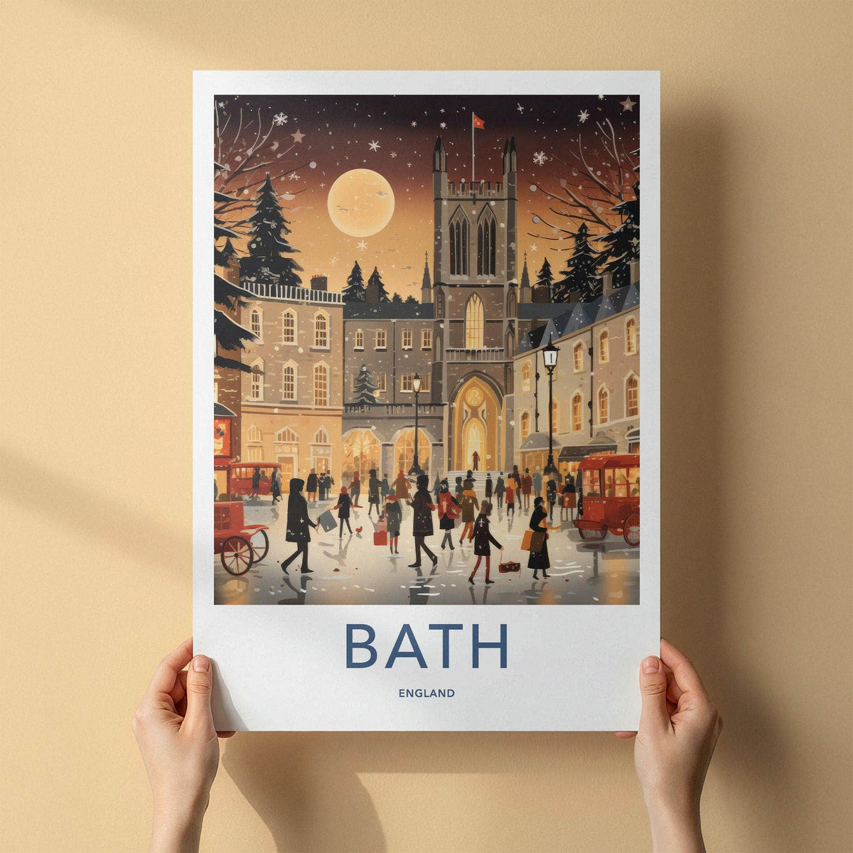 Bath England Poster - Georgian Architecture Print