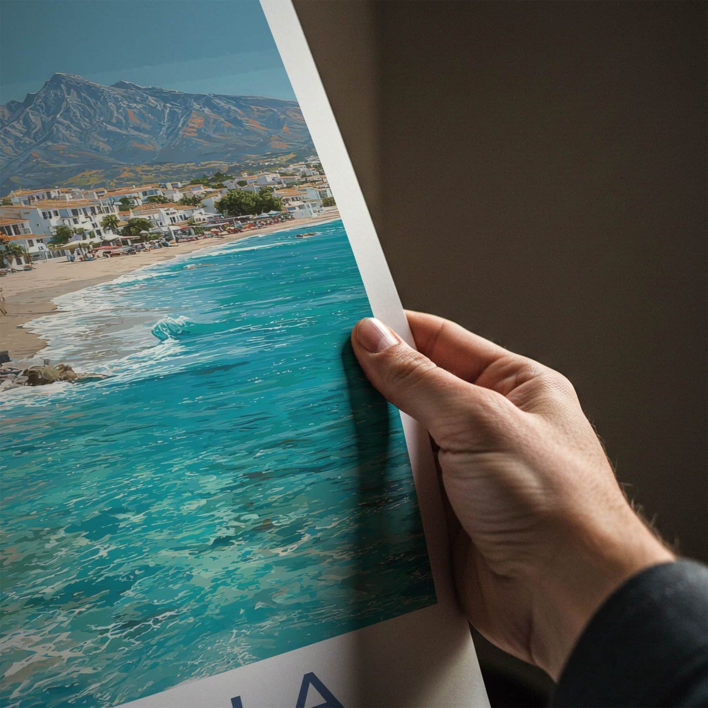 Marbella Poster - Spain Travel Print
