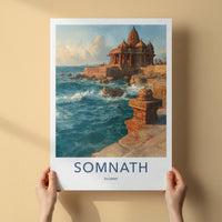 Somanth Poster - India Travel Art