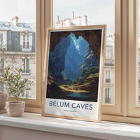 Belum Caves Poster - India Scenic Art - Andhra Cavern Wilderness Room Decor