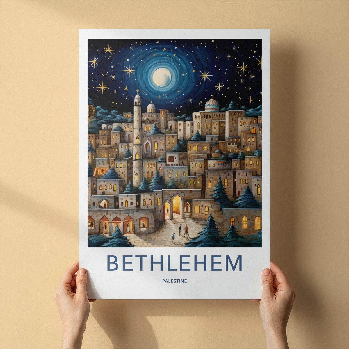 Bethlehem Wall Art - Historic City Artwork