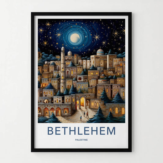 Bethlehem Wall Art - Historic City Artwork