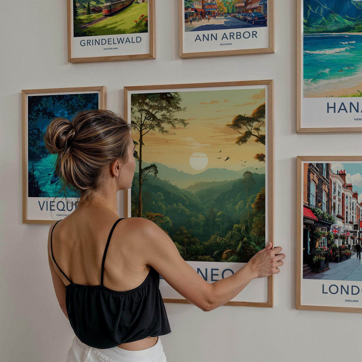 Borneo Poster - Malaysia Wall Art