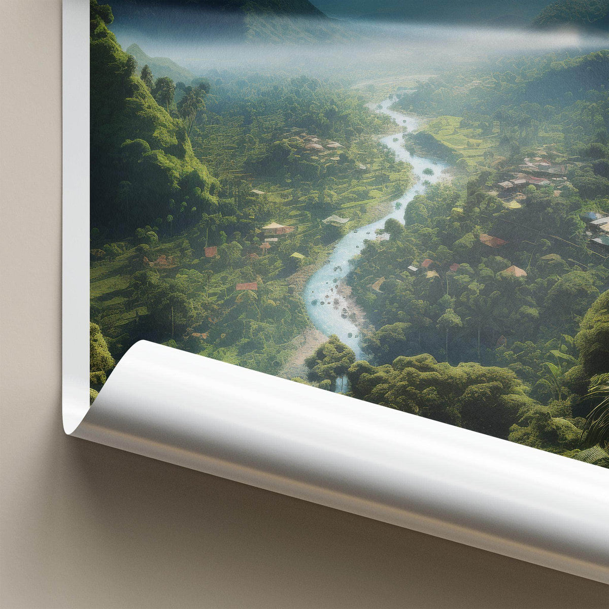 Borneo Rainforest Poster - Malaysia Wall Art