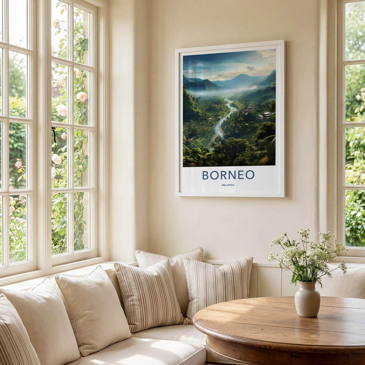 Borneo Rainforest Poster - Malaysia Wall Art